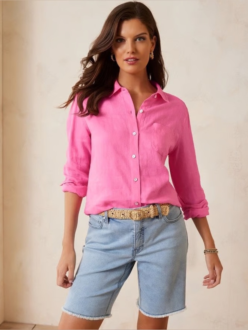 NWT Tommy Bahama Coastalina Linen Shirt